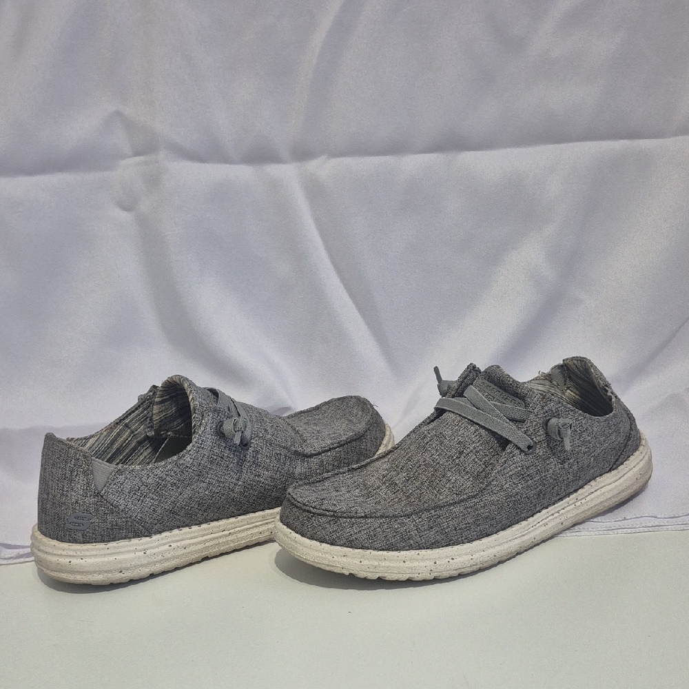 BOBS from Skechers Gray Slip-On Loafers